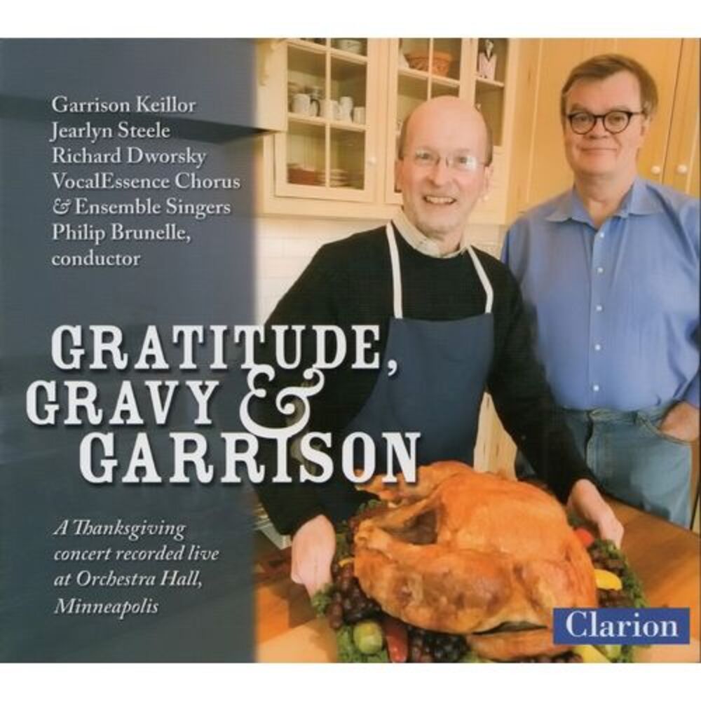 Garrison Keillor - Gratitude Gravy & Garrison  CD
